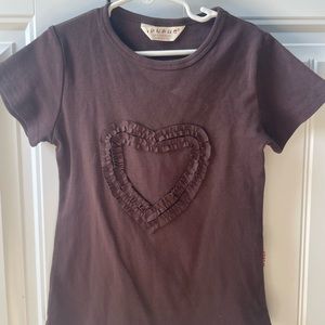 brown heart Shirt